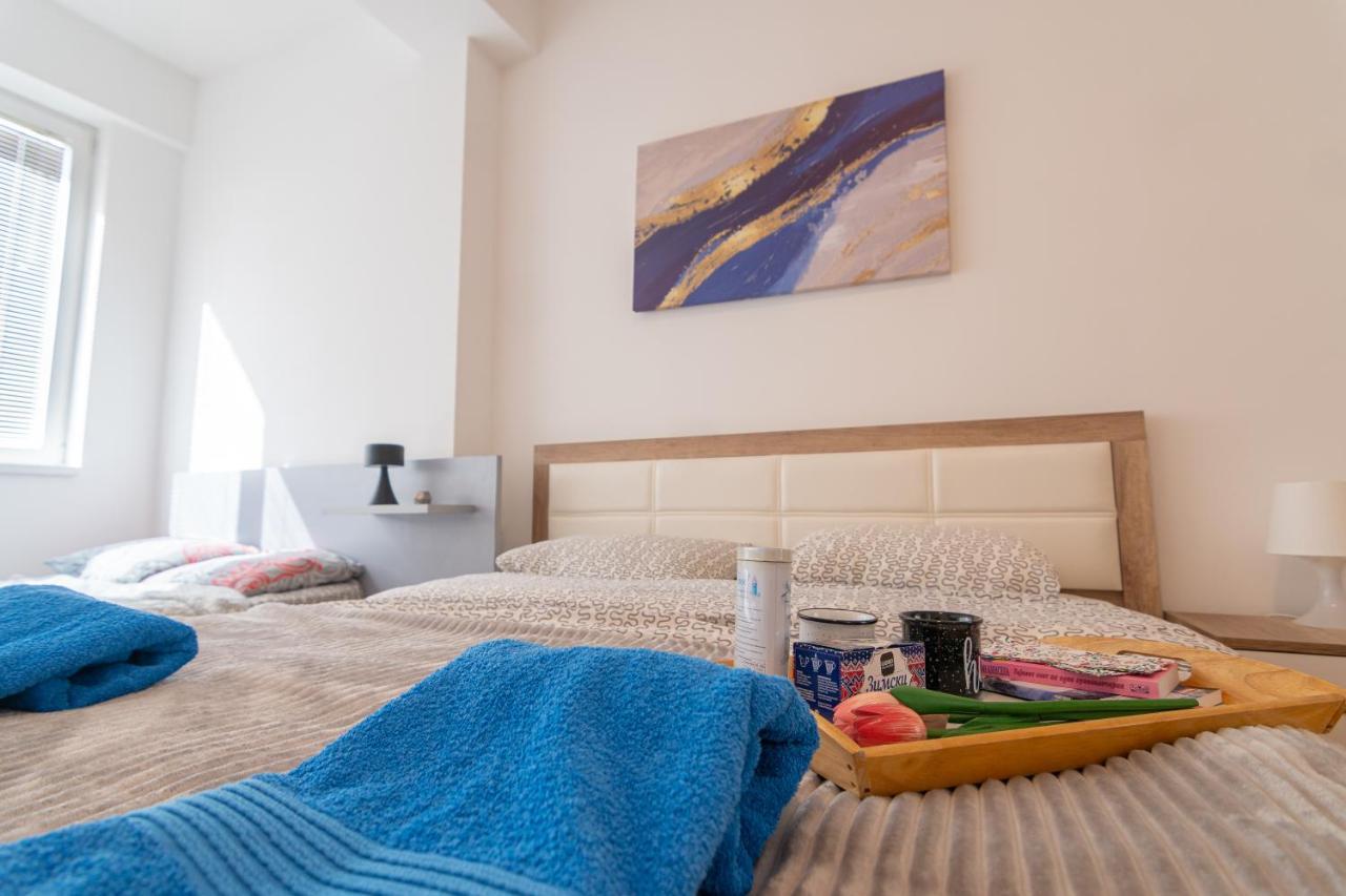 Skopje Eluxory Apartments מראה חיצוני תמונה