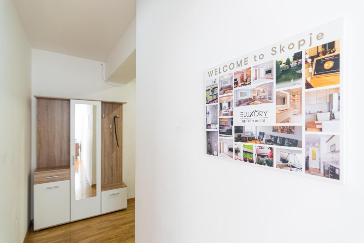 Skopje Eluxory Apartments מראה חיצוני תמונה